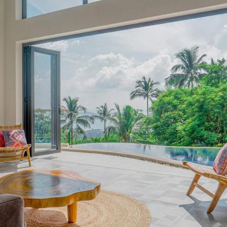 Phra Chan Villa 2Br - Infinity Pool & Sea View Chaweng Plajı Dış mekan fotoğraf