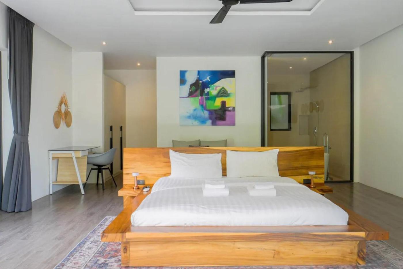 Phra Chan Villa 2Br - Infinity Pool & Sea View Chaweng Plajı Dış mekan fotoğraf