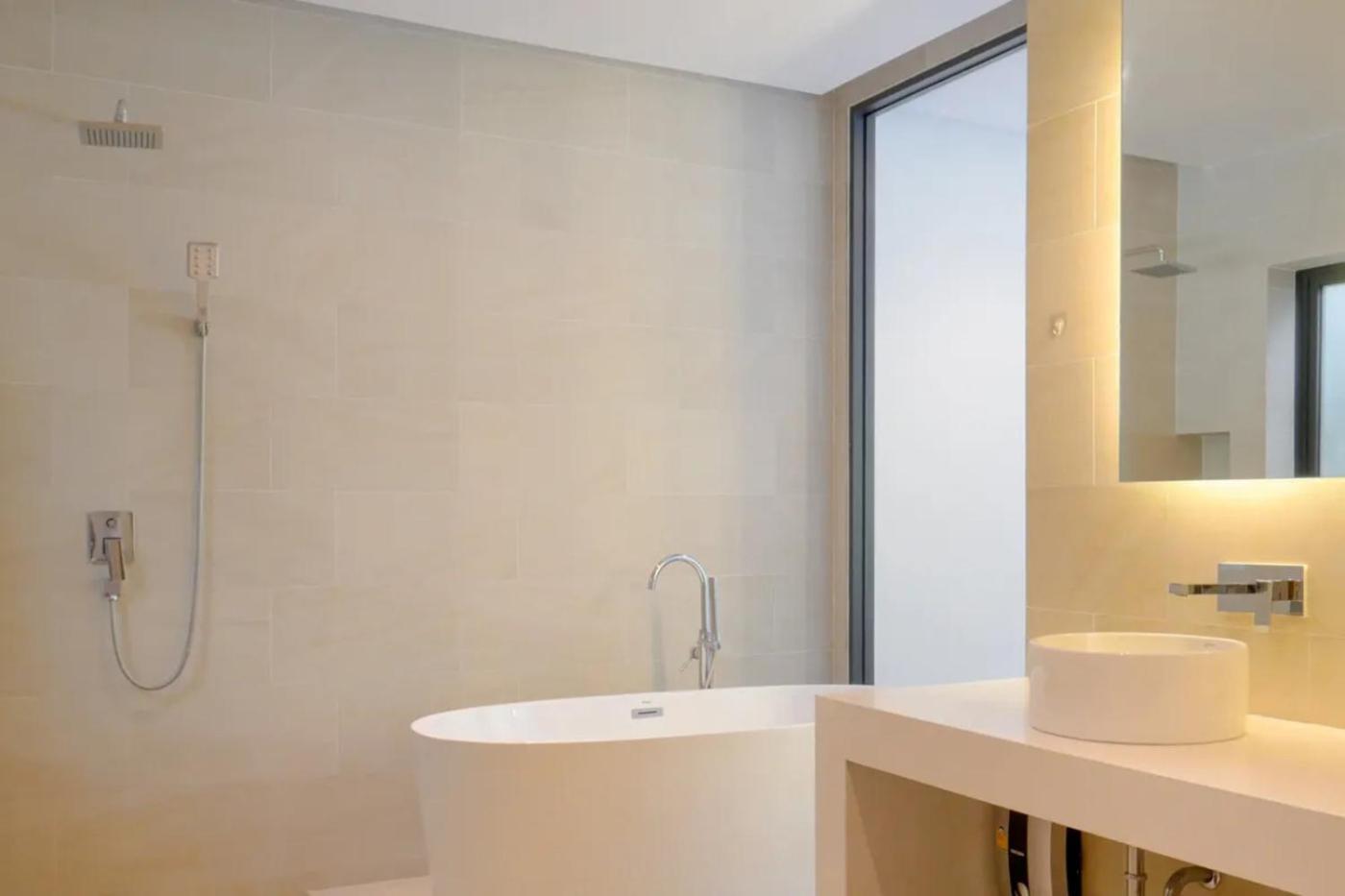 Phra Chan Villa 2Br - Infinity Pool & Sea View Chaweng Plajı Dış mekan fotoğraf