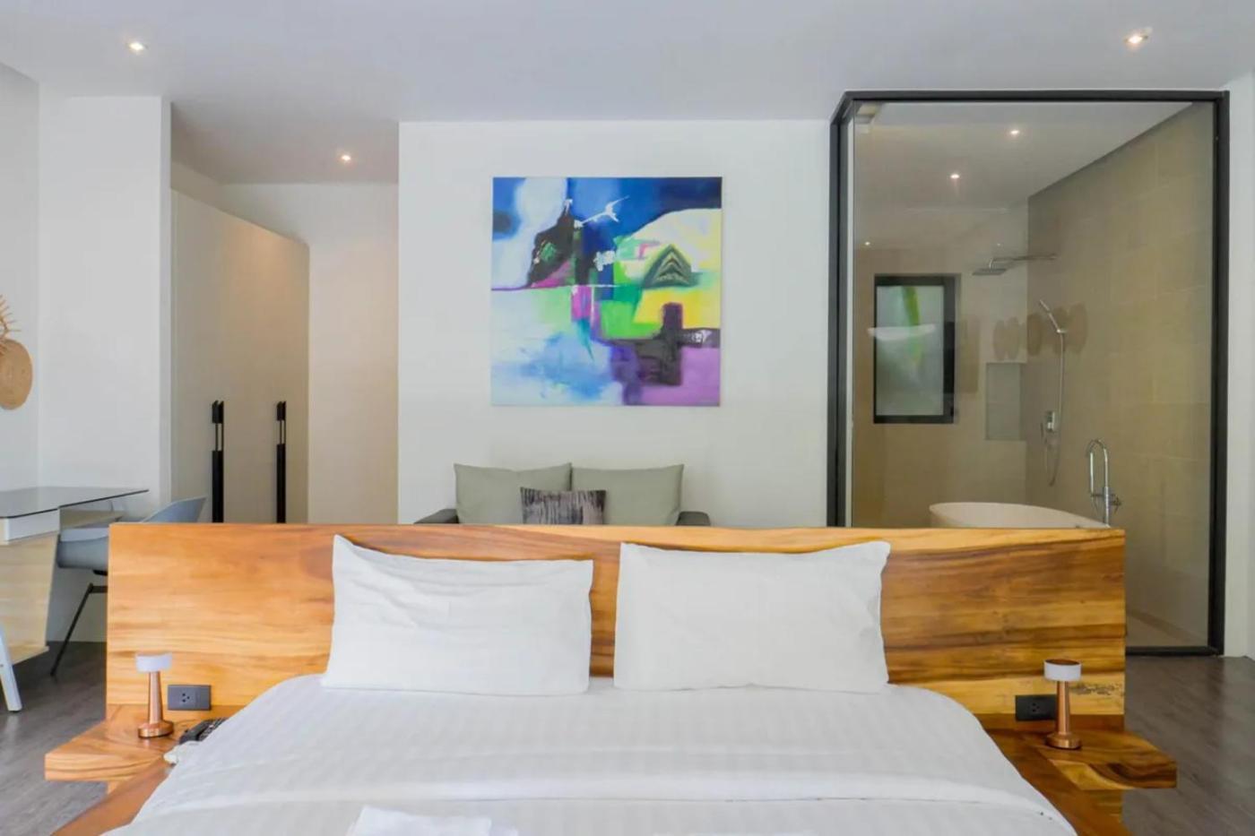 Phra Chan Villa 2Br - Infinity Pool & Sea View Chaweng Plajı Dış mekan fotoğraf
